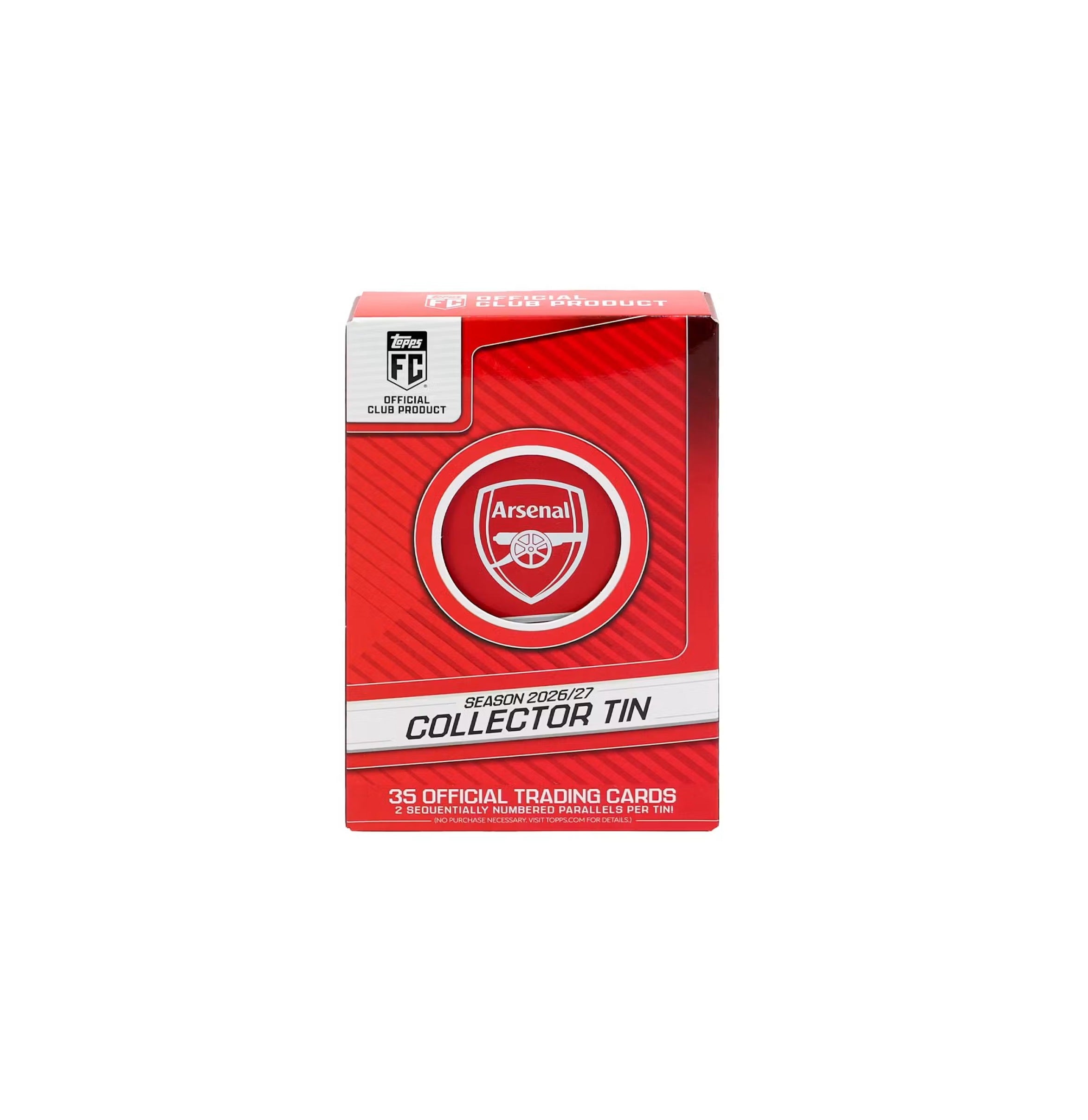 2026-27 Topps Arsenal FC Collector Tin
